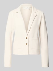 Sweatblazer met zakken en revers van Christian Berg Woman - 1