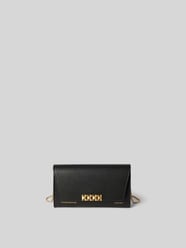 Clutch mit Label-Print von Victoria Beckham Schwarz - 37