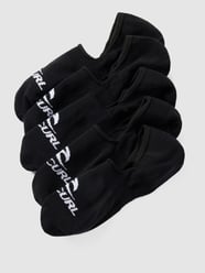 Krótkie skarpety z napisem z logo w zestawie 5 szt. od Rip Curl Czarny - 38