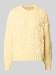 Strickpullover mit Rundhalsausschnitt von Christian Berg Woman - 6