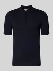 Regular Fit Poloshirt aus Viskose-Mix Modell 'WYLER' von ONLY & SONS - 36