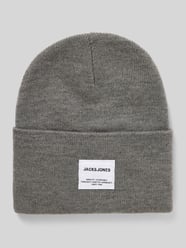 Beanie mit Label-Patch von Jack & Jones Grau - 14