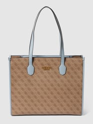 Tote Bag mit Allover-Logo von Guess - 46