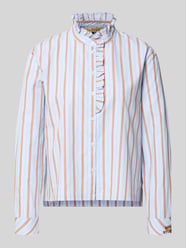 Regular Fit Bluse mit Stehkragen und Rüschen von Smith and Soul - 48