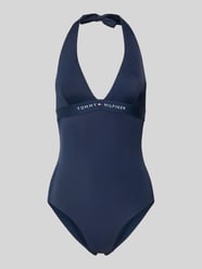 Kostium kąpielowy z nadrukiem z logo od Tommy Hilfiger - 11