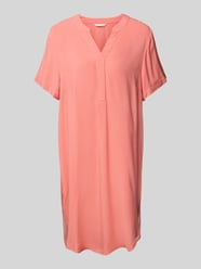 Sukienka mini o kroju oversized z czystej wiskozy od Tom Tailor - 1