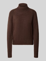 Regular Fit Strickpullover mit Rollkragen Modell 'BYMONNA' von b.young Bordeaux - 5