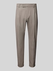 Regular fit pantalon met bandplooien, model 'SAND' van Cinque - 37