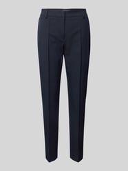 Slim Fit Stoffhose mit verkürztem Schnitt von Christian Berg Woman Selection - 37
