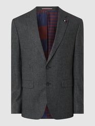 Regular fit colbert met twee knopen en stretch  van Tommy Hilfiger Grijs / zwart - 14