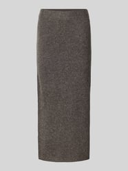 Slim fit midirok in gebreide look, model 'Julienne' van LeGer by Lena Gercke - 19