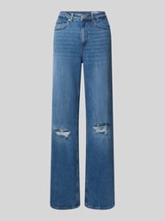 Wide leg jeans van katoenmix, model 'TESSA' van Vero Moda - 24