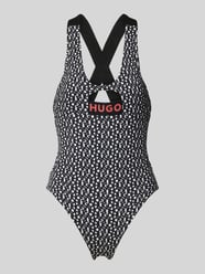 Body mit Label-Print von HUGO Schwarz - 28