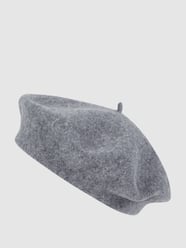 Baskenmütze aus Wolle Modell 'Flora'  von Loevenich Grau - 27