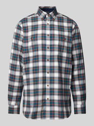 Freizeithemd mit Button-Down-Kragen von Christian Berg Men Blau - 10