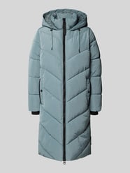 Rechte gewatteerde lange jas met capuchon van s.Oliver RED LABEL - 44
