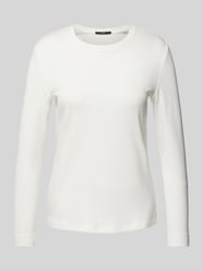 Longsleeve mit Rundhalsausschnitt von Zero Beige - 13