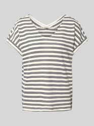 Oversized T-Shirt aus gestricktem Baumwoll-Mix von Tom Tailor - 12