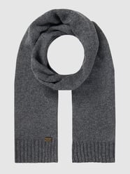 Schal mit Woll-Anteil Modell 'Grady' von Chillouts Grau / Schwarz - 23