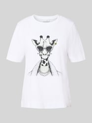 T-shirt met motiefprint en ronde hals van Rich & Royal - 24