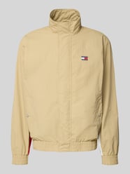 regular fit blouson met gestikt logo van Tommy Jeans Beige - 28