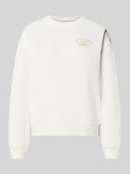 Bluza z wyhaftowanym logo i okrągłym dekoltem od GANT - 11