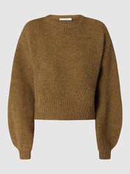 Pullover mit überschnittenen Schultern Modell 'Dianka' von Gestuz Grün - 6