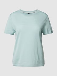 T-Shirt aus Schurwolle Modell 'COLLECTIONS A' von Marc Cain Blau - 44