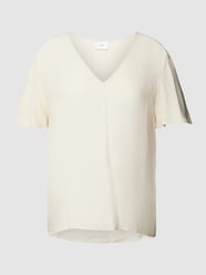 Blouse met volantmouwen, model 'ROMA' van Vila Wit - 22