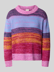 Strickpullover mit Rundhalsausschnitt Modell 'ALINEA' von ICHI - 41