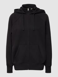 Sweatjack met labelprint, model 'HOOD' van CHAMPION Zwart - 8