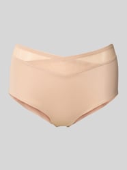 Maxislip met mesh, model 'True Shape Sensation' van Triumph Beige - 38