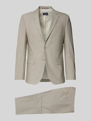 Regular Fit Anzug mit Viskose-Anteil von HECHTER PARIS Beige - 33