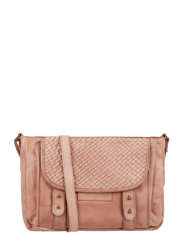 Crossbody Bag aus Leder Modell 'Era' von Lara Lauren Pink - 23