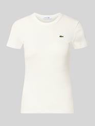 Slim Fit T-Shirt aus reiner Baumwolle Modell 'TF5538' von Lacoste - 5