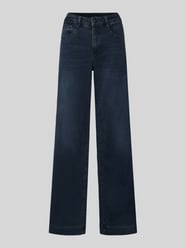 Wide Leg Jeans im 5-Pocket-Design von MAC Blau - 26