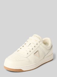 Sneaker aus echtem Leder mit Logo-Detail Modell 'Uddent' von GUESS - 23