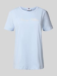 T-shirt o kroju regular fit z czystej bawełny od Tommy Hilfiger - 37