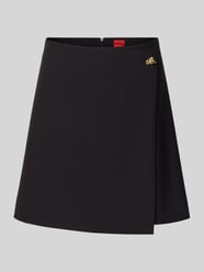 Uitlopende minirok met viscose, model 'RALUNI' van HUGO - 6