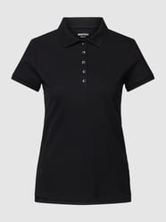 Blusenshirt mit Umlegekragen von Montego Grau / Schwarz - 30