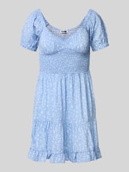 Minikleid aus Viskose mit Smok-Details von Review - 25
