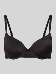 Duże rozmiary biustonosz z fiszbinami z cienkie ramiączka model 'PERFECT BASICS' od LASCANA - 17