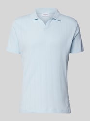 Regular Fit Poloshirt in Jaquard-Strick von Lindbergh - 14