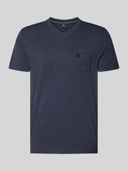 Regular Fit T-Shirt mit V-Ausschnitt von LERROS - 33