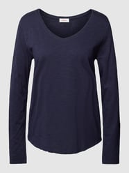 Shirt met lange mouwen en V-hals van s.Oliver RED LABEL - 26