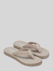 Zehentrenner in Flechtoptik Modell 'SANDY' von Marc O'Polo Beige - 16