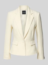 Żakiet o kroju slim fit z kołnierzem z połami i kieszeniami z patką od Marc Cain - 14
