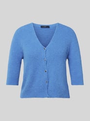 Strickjacke mit Knopfleiste von Oui Blau - 38