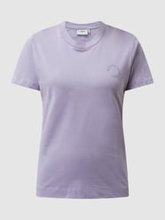T-Shirt aus Bio-Baumwolle Modell 'Nielli' von moves Lila - 9