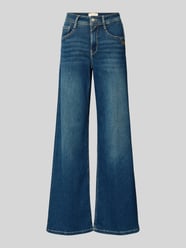 Wide Fit Jeans mit Label-Detail Modell 'AMELIE' von GANG - 1